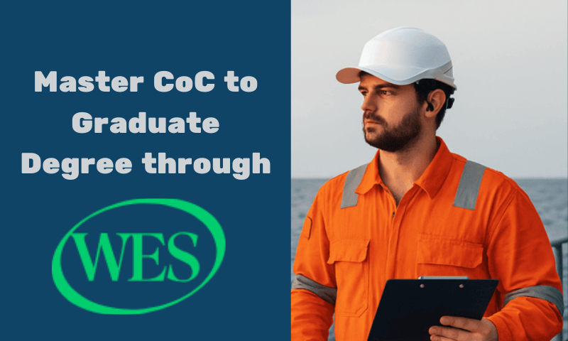 Master CoC to Graduate Degree through WES